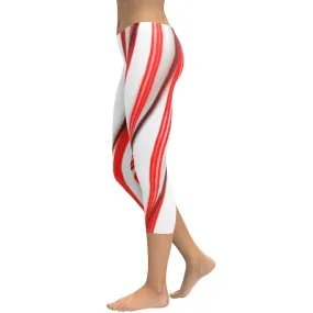 3D Candy Cane Capris