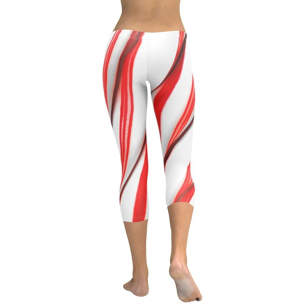 3D Candy Cane Capris