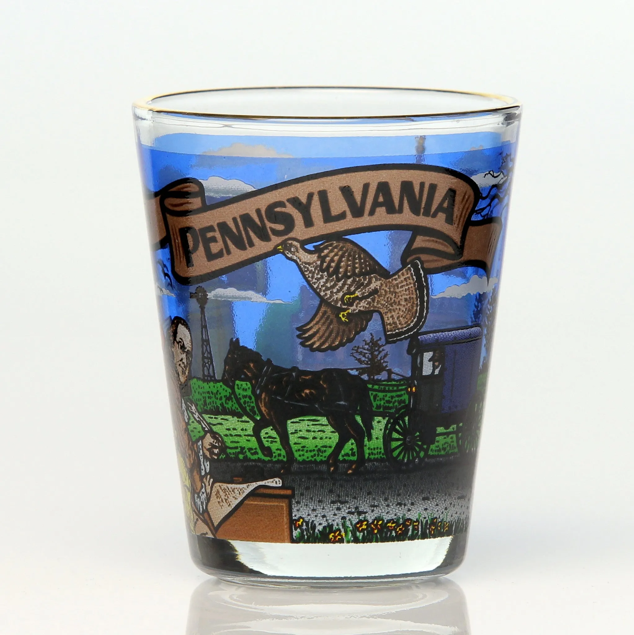 All 50 State Collectible Shot Glasses SET