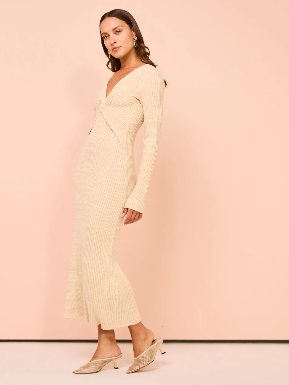 Anna Quan Nova Dress in Sand Dune