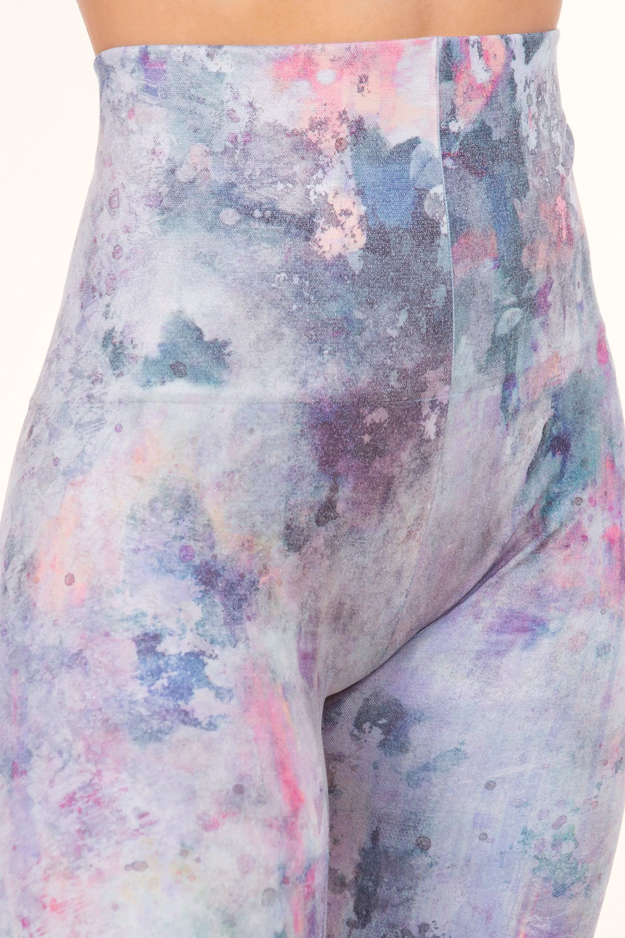 Aster Rose Garden Printed Legging Cropped