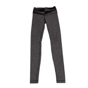 Athletic Leggings By Lululemon In Black & Brown, Size: 4