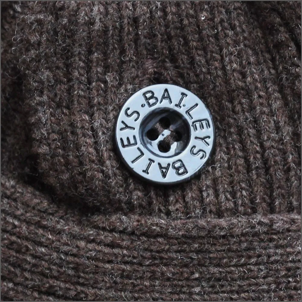 Baileys Brown Lambswool Cardigan^