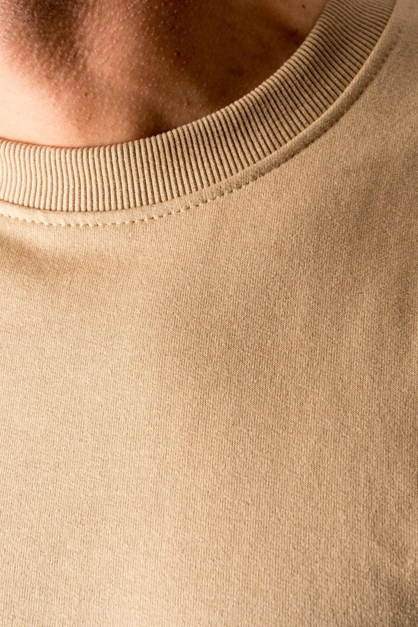 Basic Crewneck - Sand