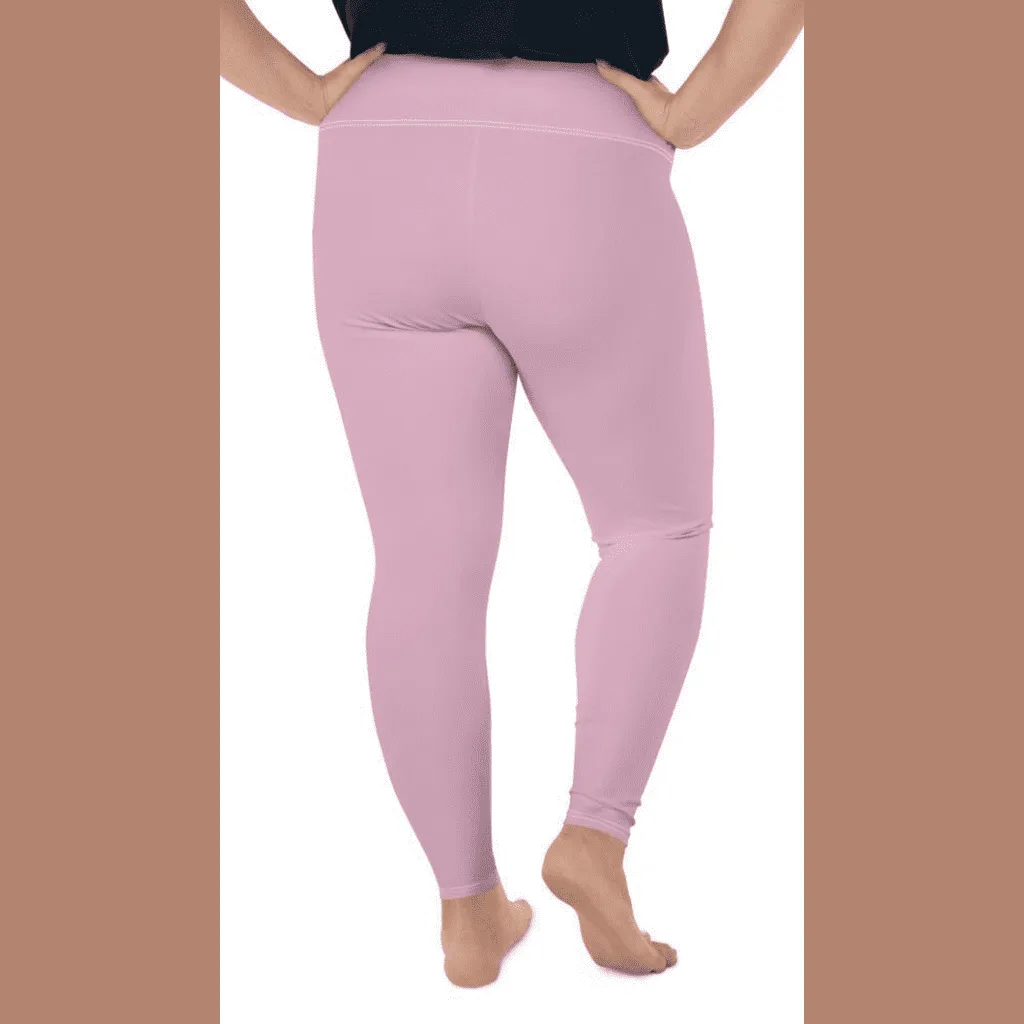 Blush Pink Plus Size Leggings