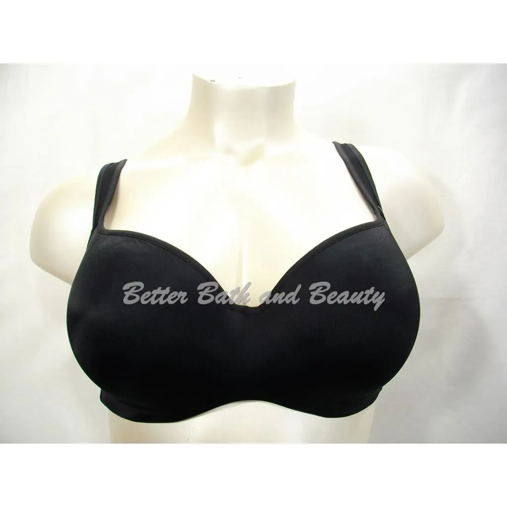 Cacique Lane Bryant Smooth Balconette Contour Cup Underwire Bra 42DDD Black