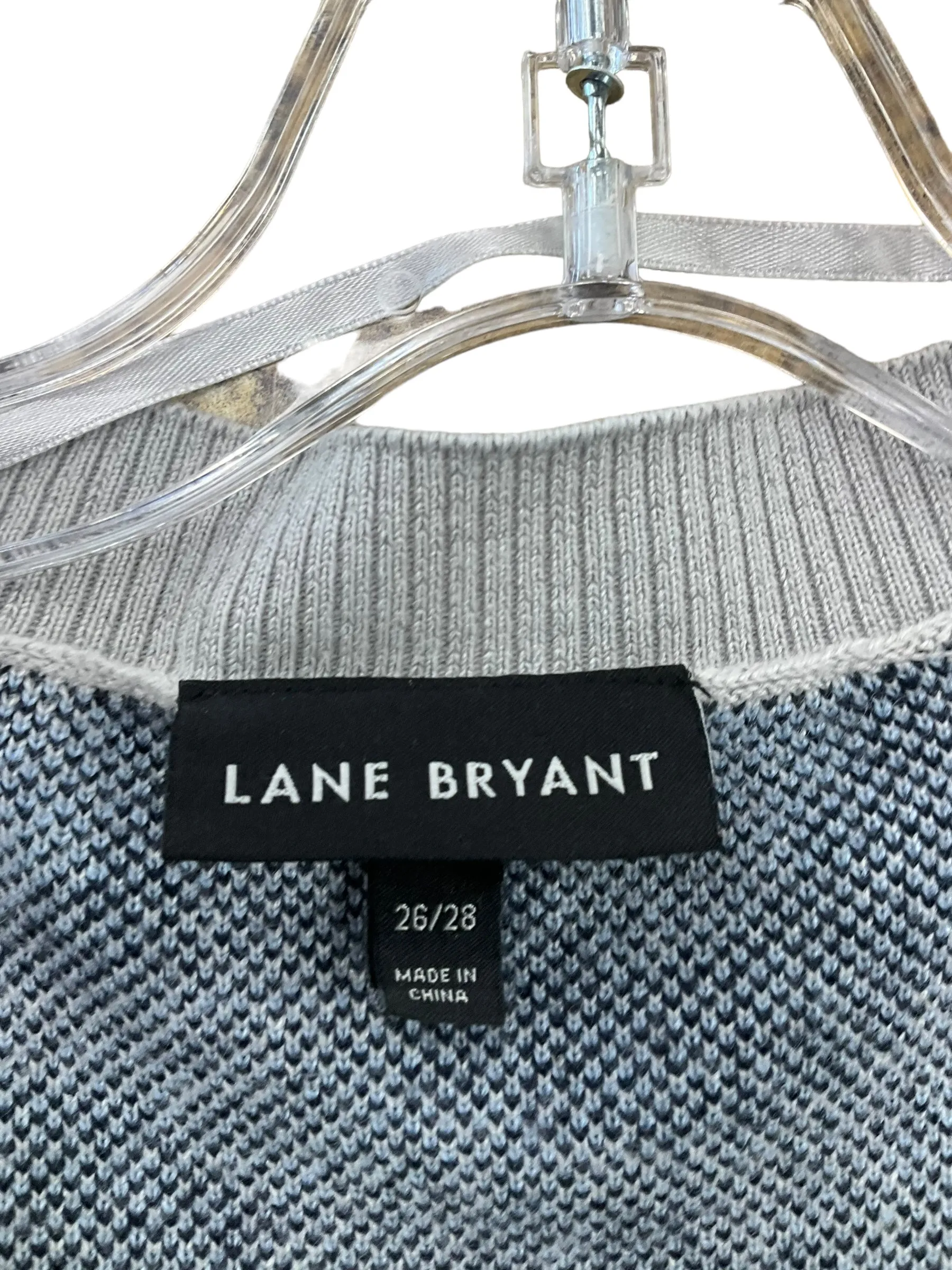 Cardigan By Lane Bryant In Grey, Size: 3