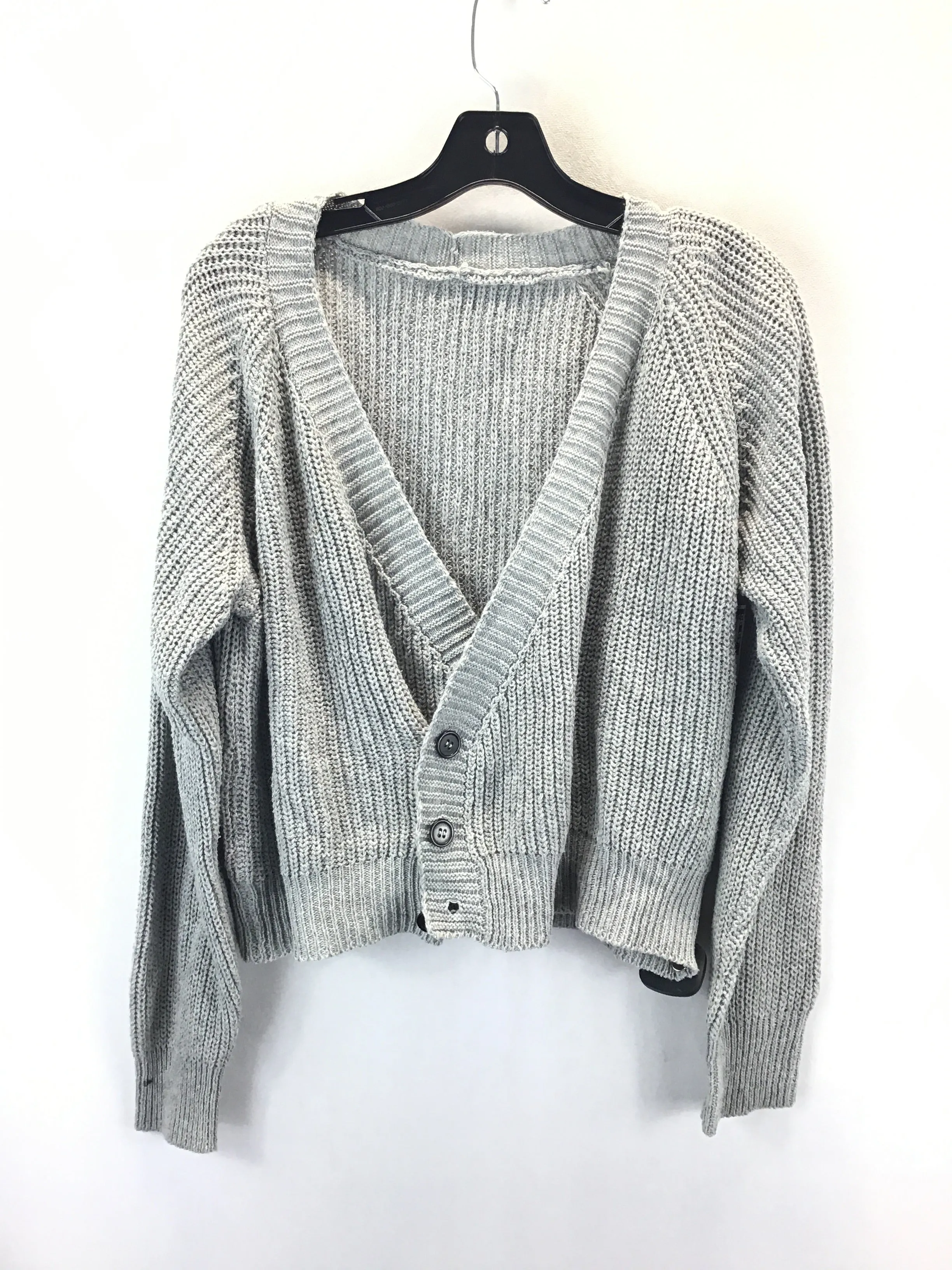 Cardigan By Shein In Grey, Size: L