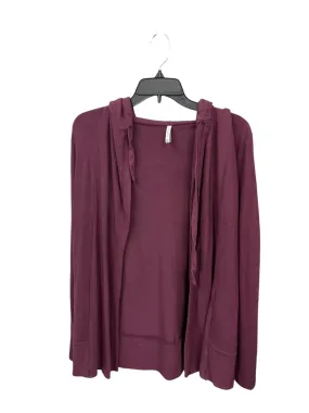 Cardigan By Z Supply In Plum, Size: Xs