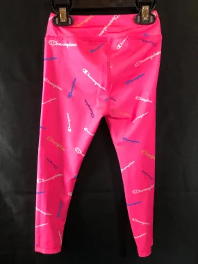 Champion Leggings Girls Bright Pink size 4