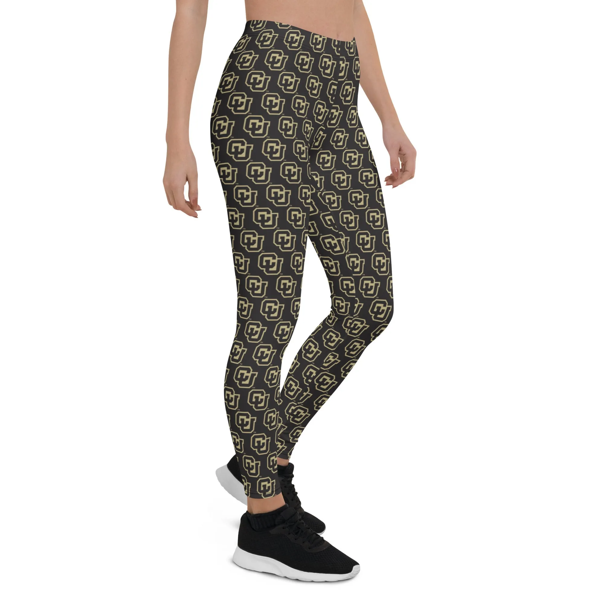 Colorado Boulder Black Tailgate Leggings