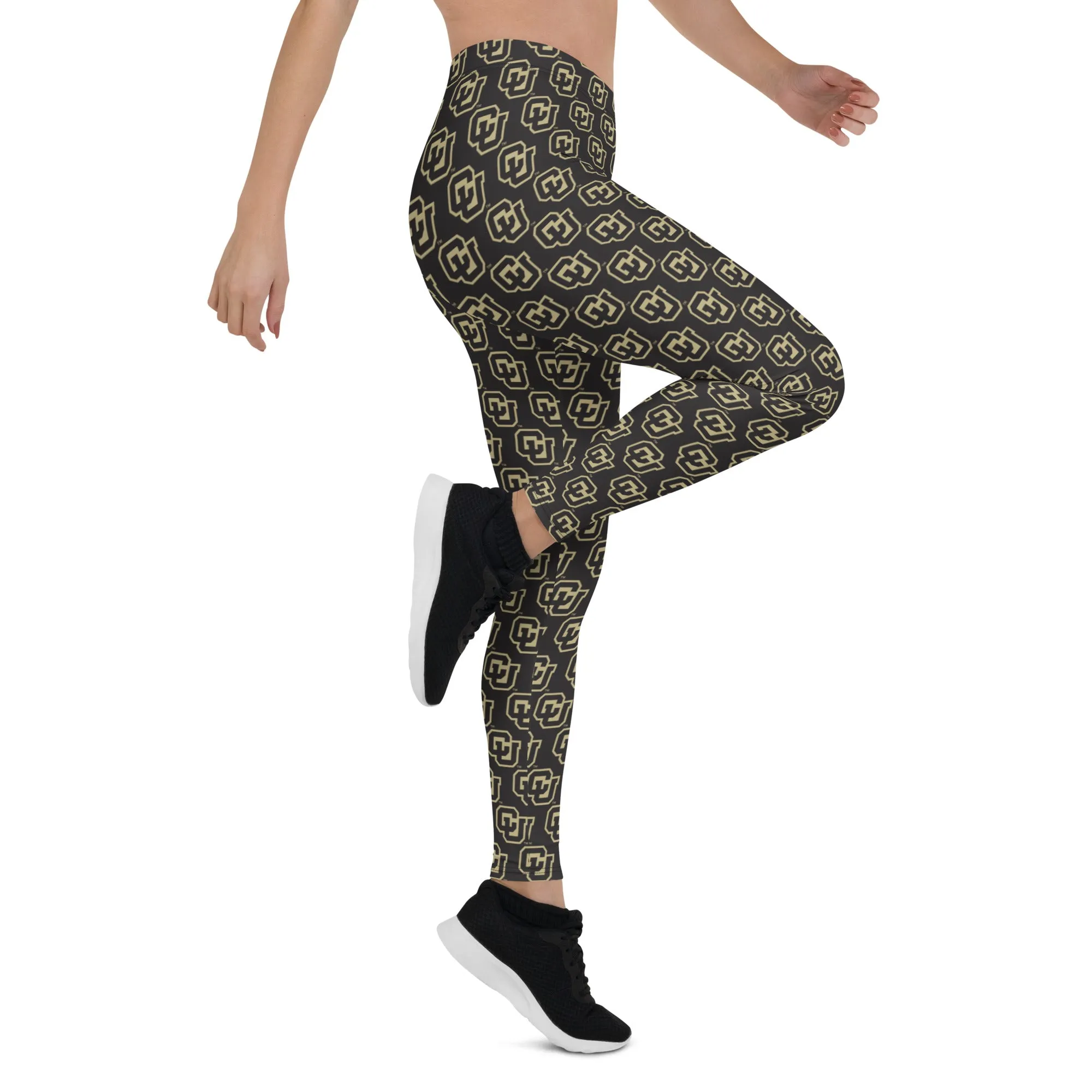 Colorado Boulder Black Tailgate Leggings