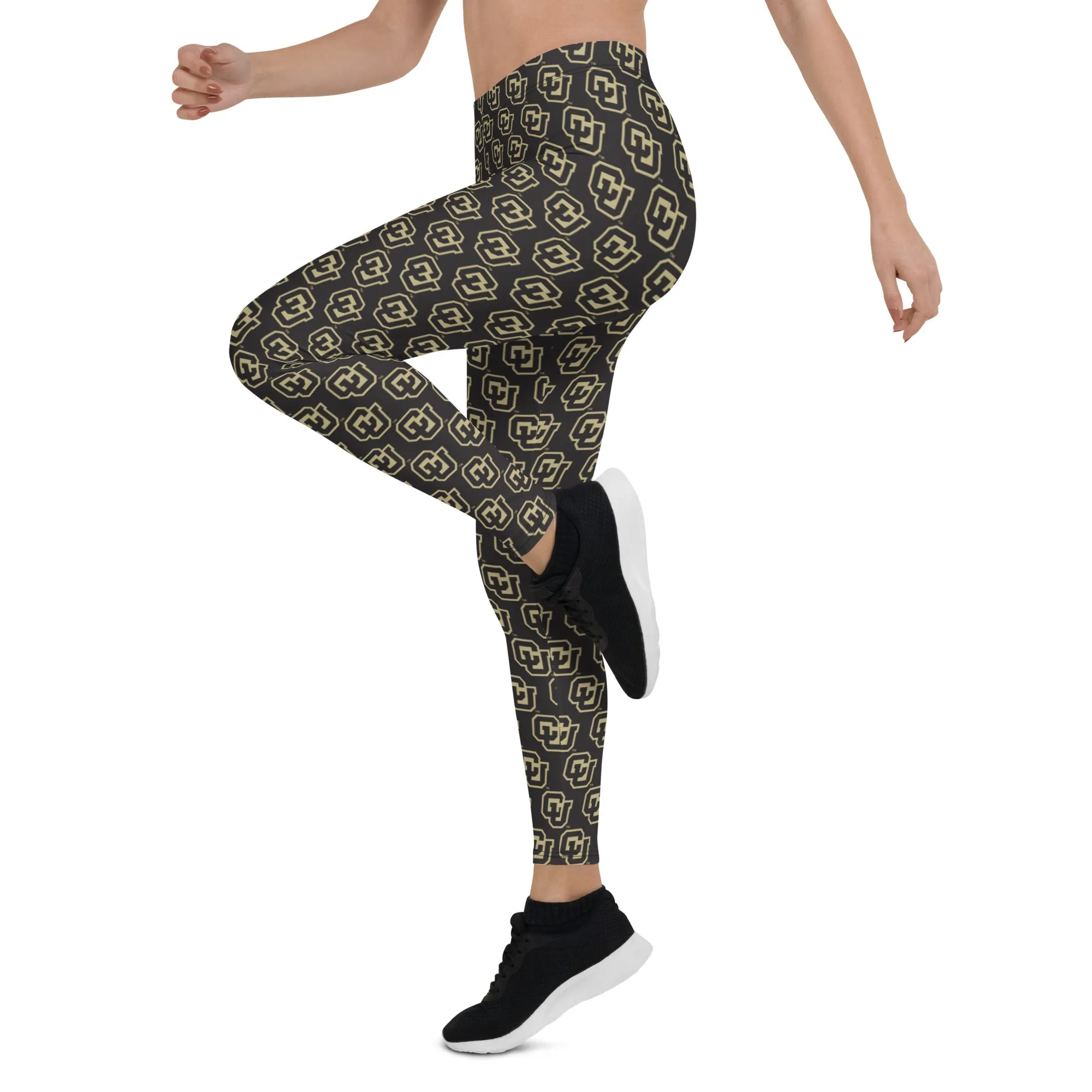 Colorado Boulder Black Tailgate Leggings