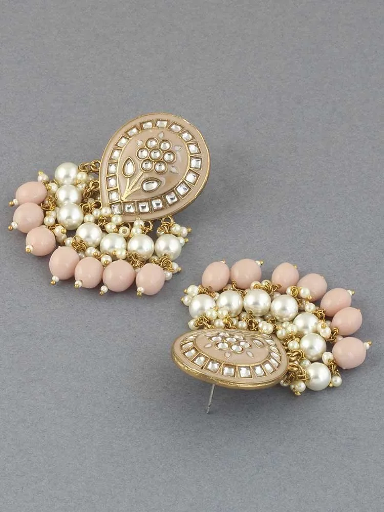 Crepe Charmi Dangler Earrings