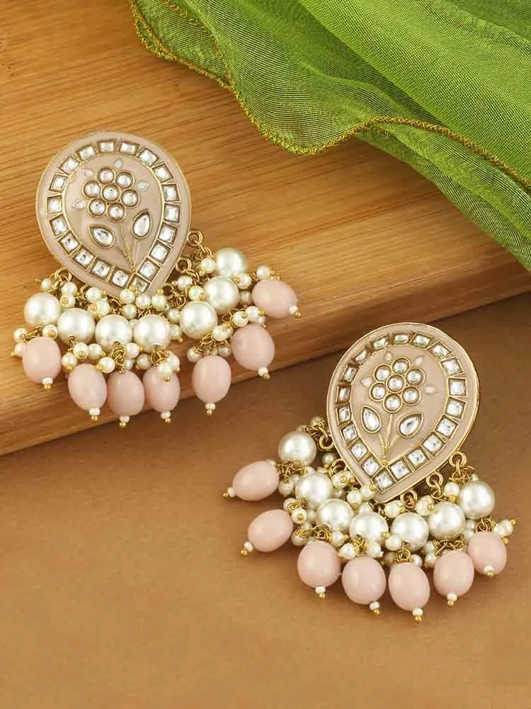 Crepe Charmi Dangler Earrings