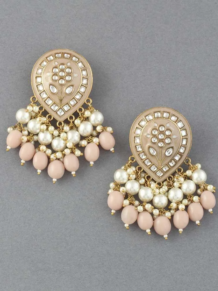 Crepe Charmi Dangler Earrings