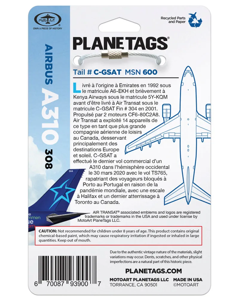 Custom Airbus A310 Air Transat®- C-GSAT