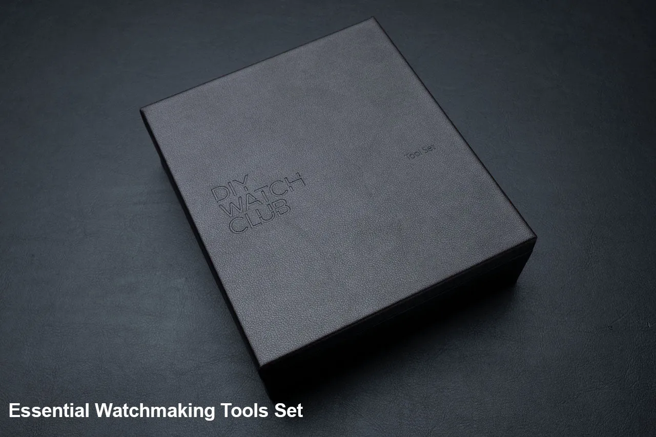 DIY Flame Blue Hands   Watchmaking Kit | 38.5mm Mosel Series Edition