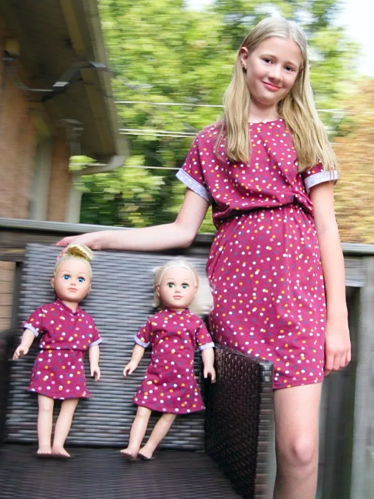 Doll Essential Dolman Dress Pattern