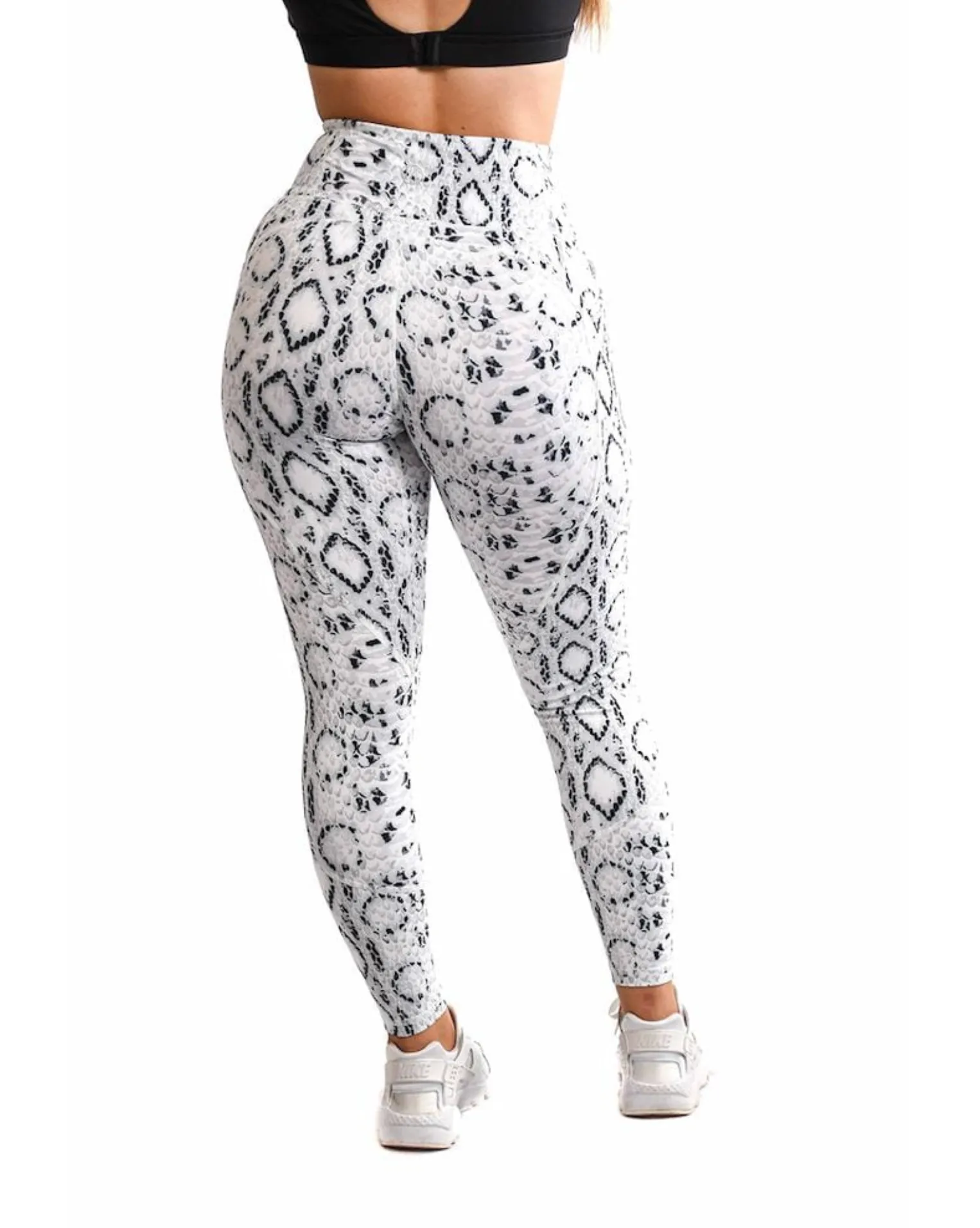 Effortless Heart Booty Leggings With Pockets - Prints