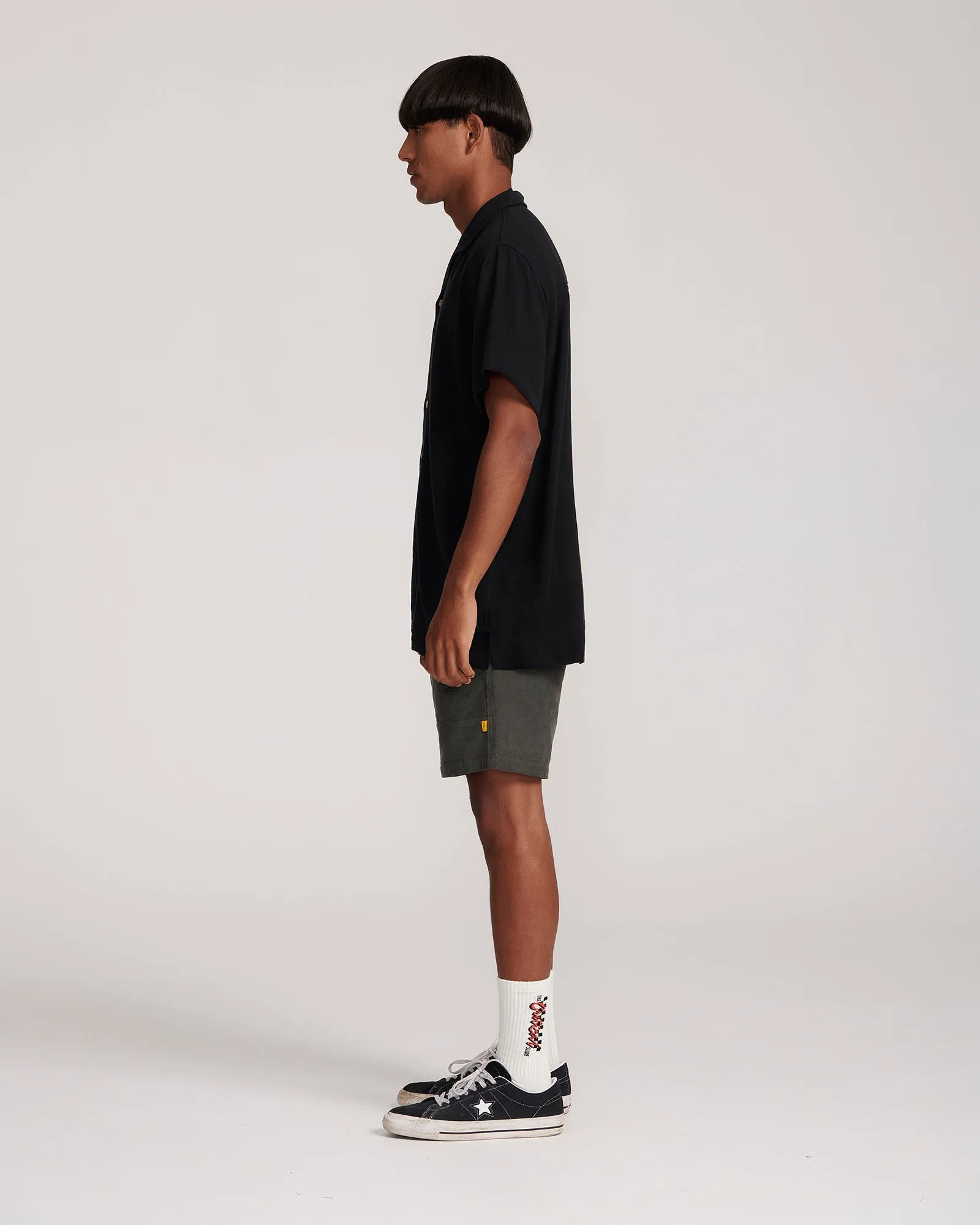 Ernie Resort Shirt - Black