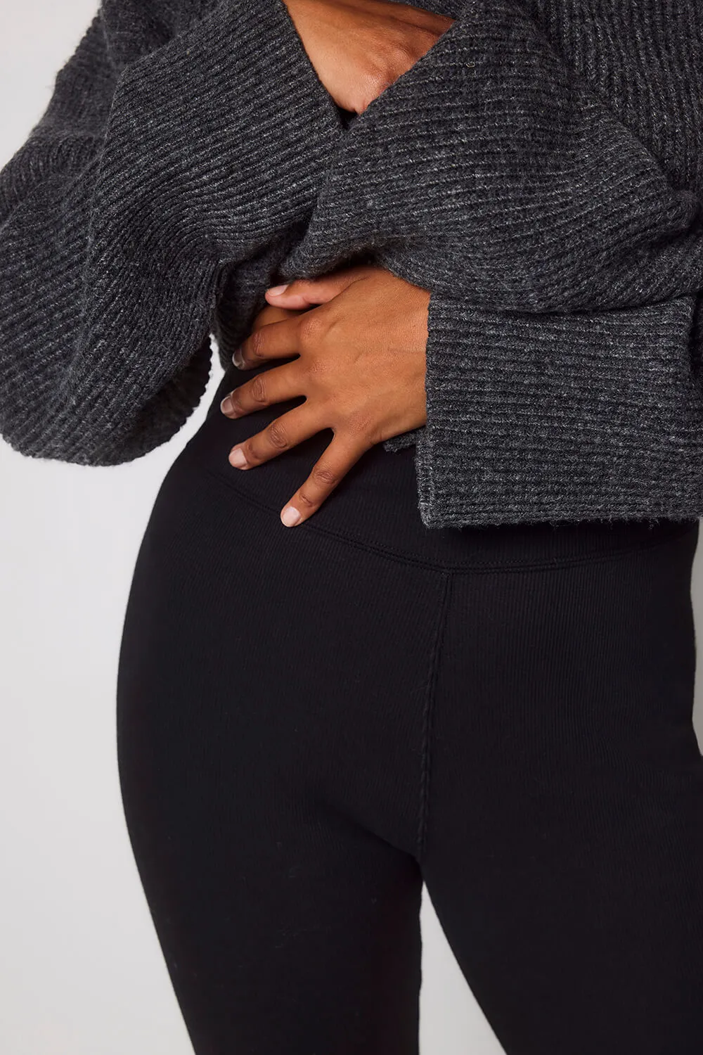 Extreme Fleece Lined Leggings - Black