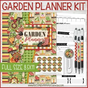 Garden Planner Kit {FULL SIZE; UNDATED} PRINTABLE