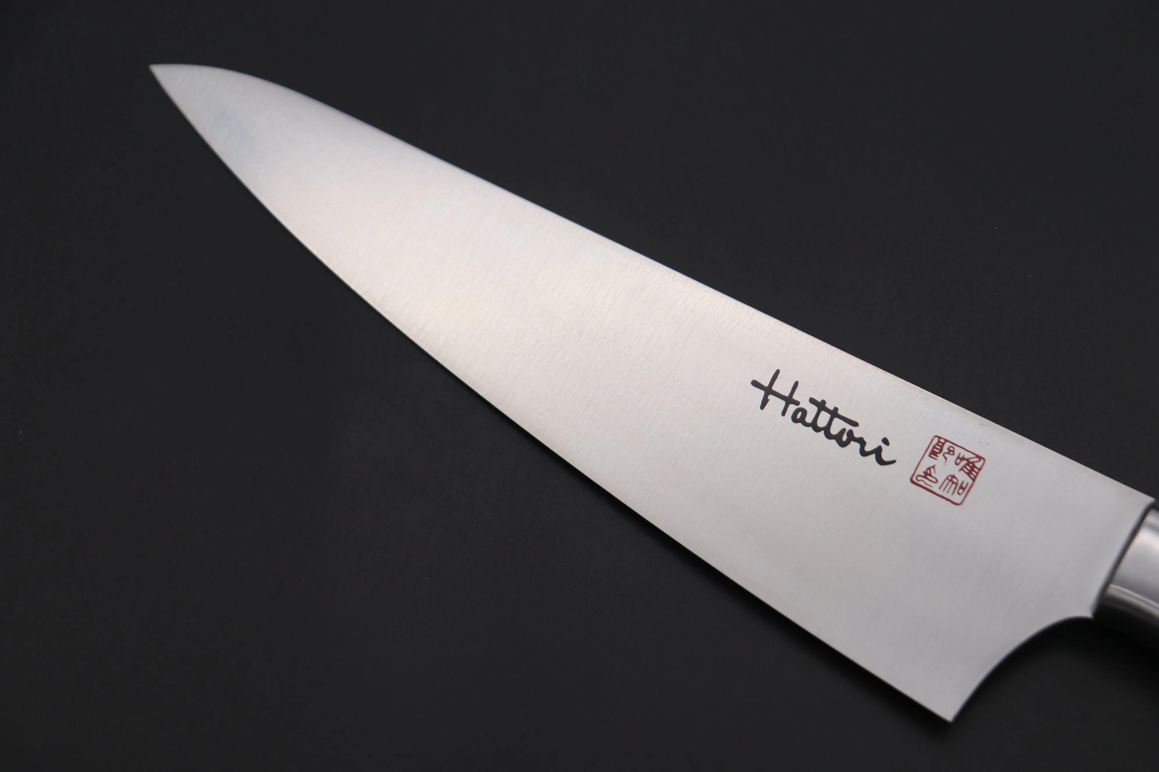 Hattori Forums FH Series FH-5L Boning Knife 160mm (6.2inch, Black Linen Micarta Handle)