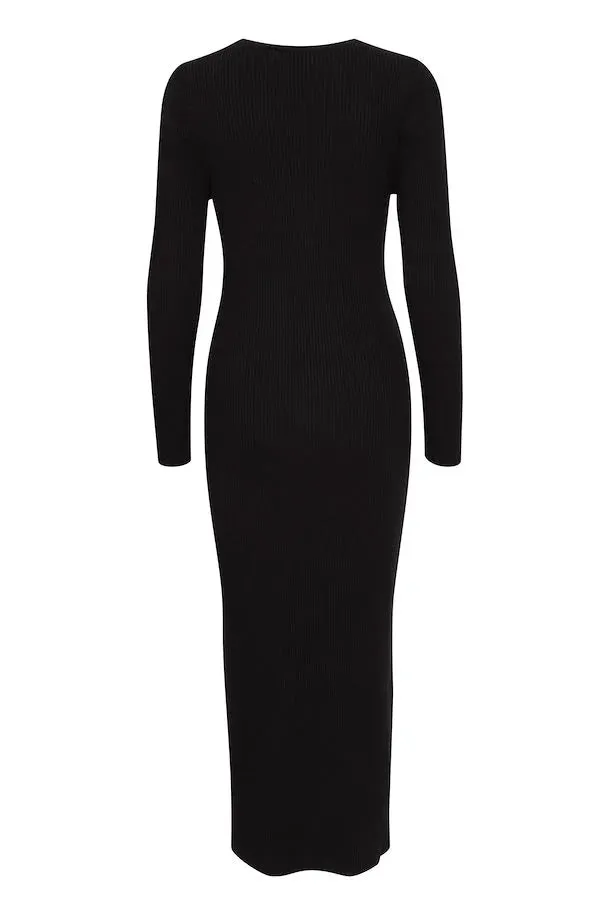 ICHI Brese Freight Black Dress