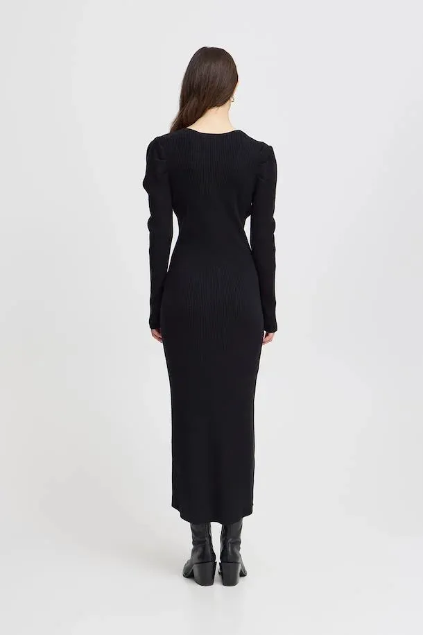 ICHI Brese Freight Black Dress