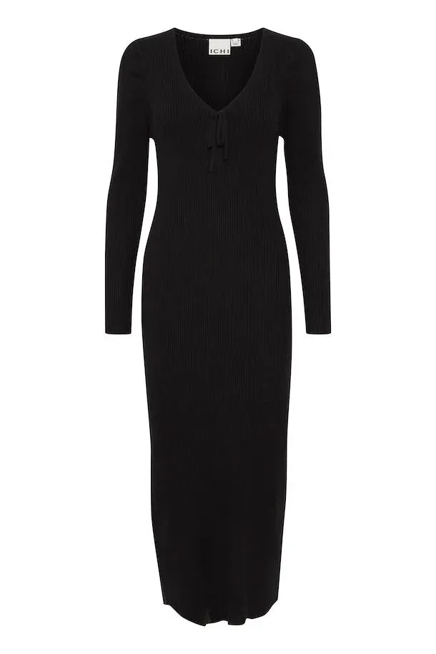 ICHI Brese Freight Black Dress