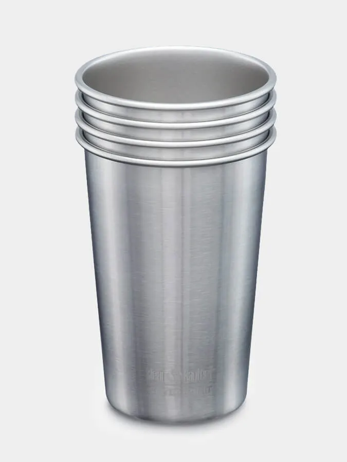 Klean Kanteen Steel Cup 16oz - 4 Pack (473ml)