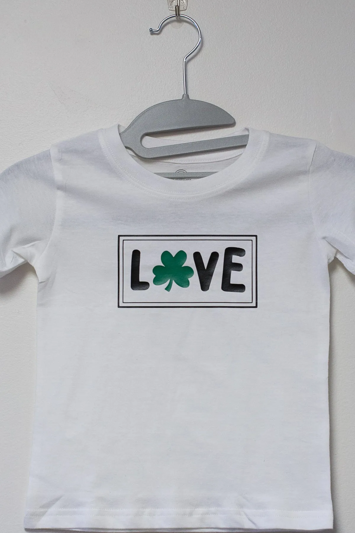 Love Shamrock Cut File