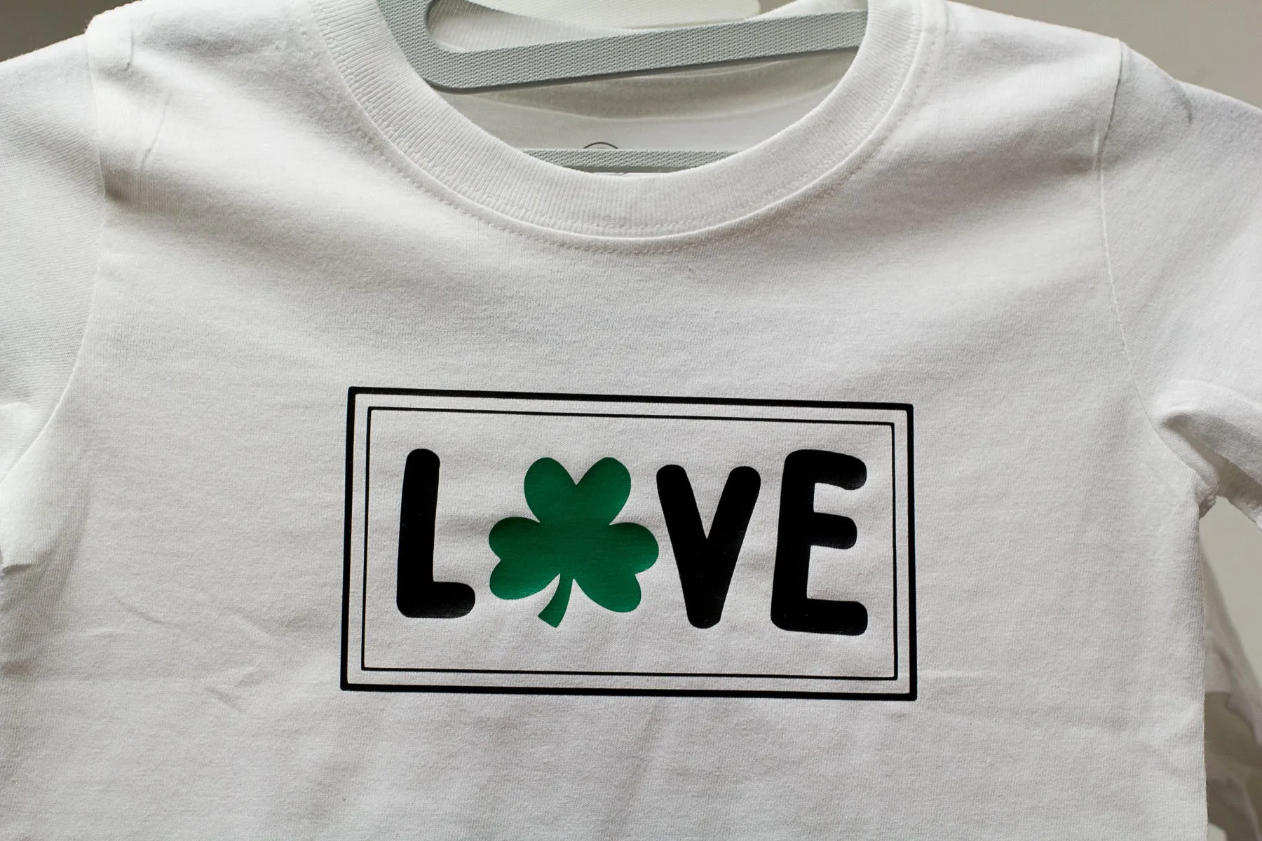 Love Shamrock Cut File