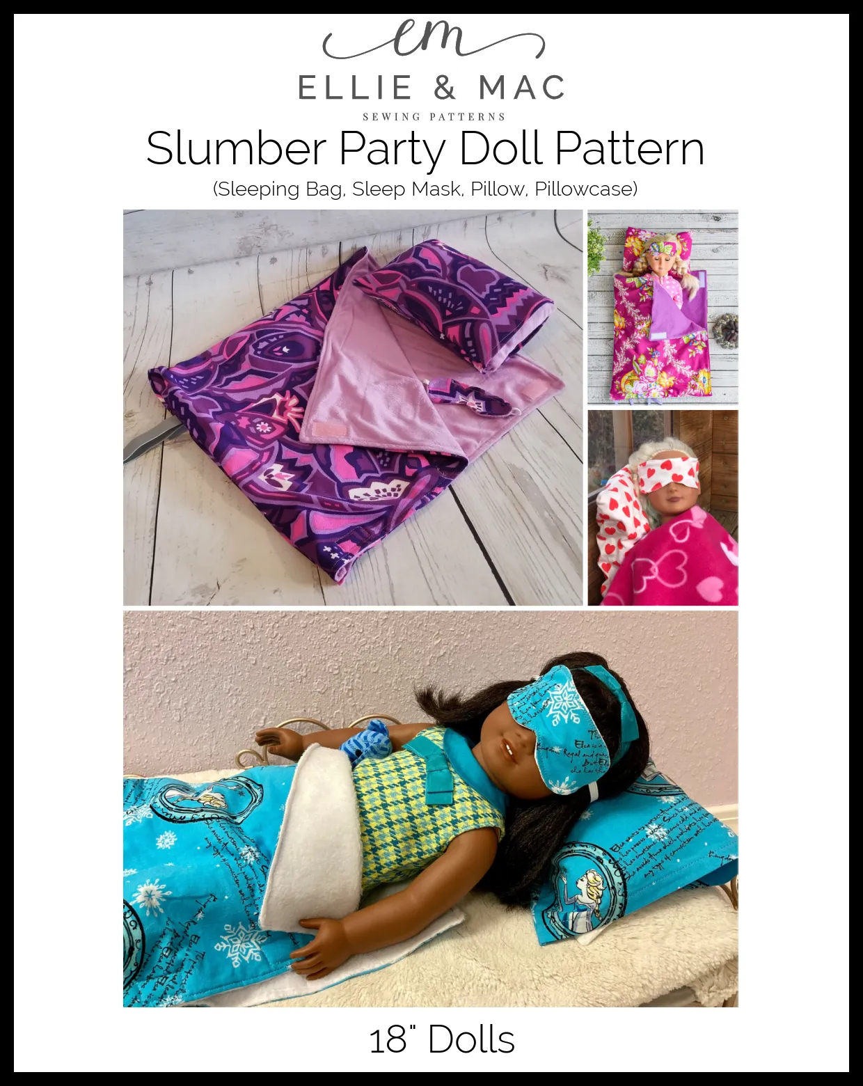 Modern Doll Pattern Bundle 1