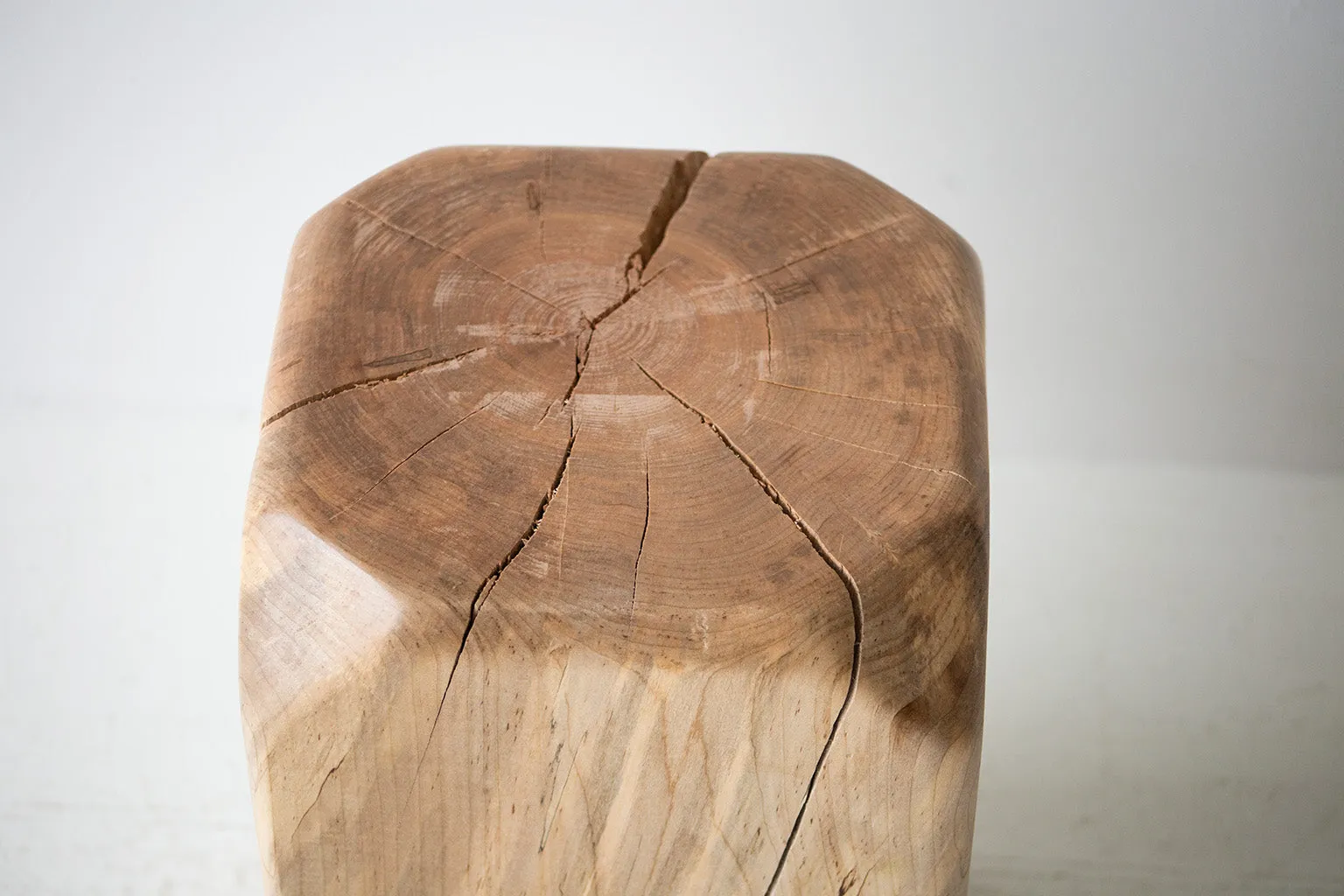 Modern Wood Stool - The Dublin - 2722