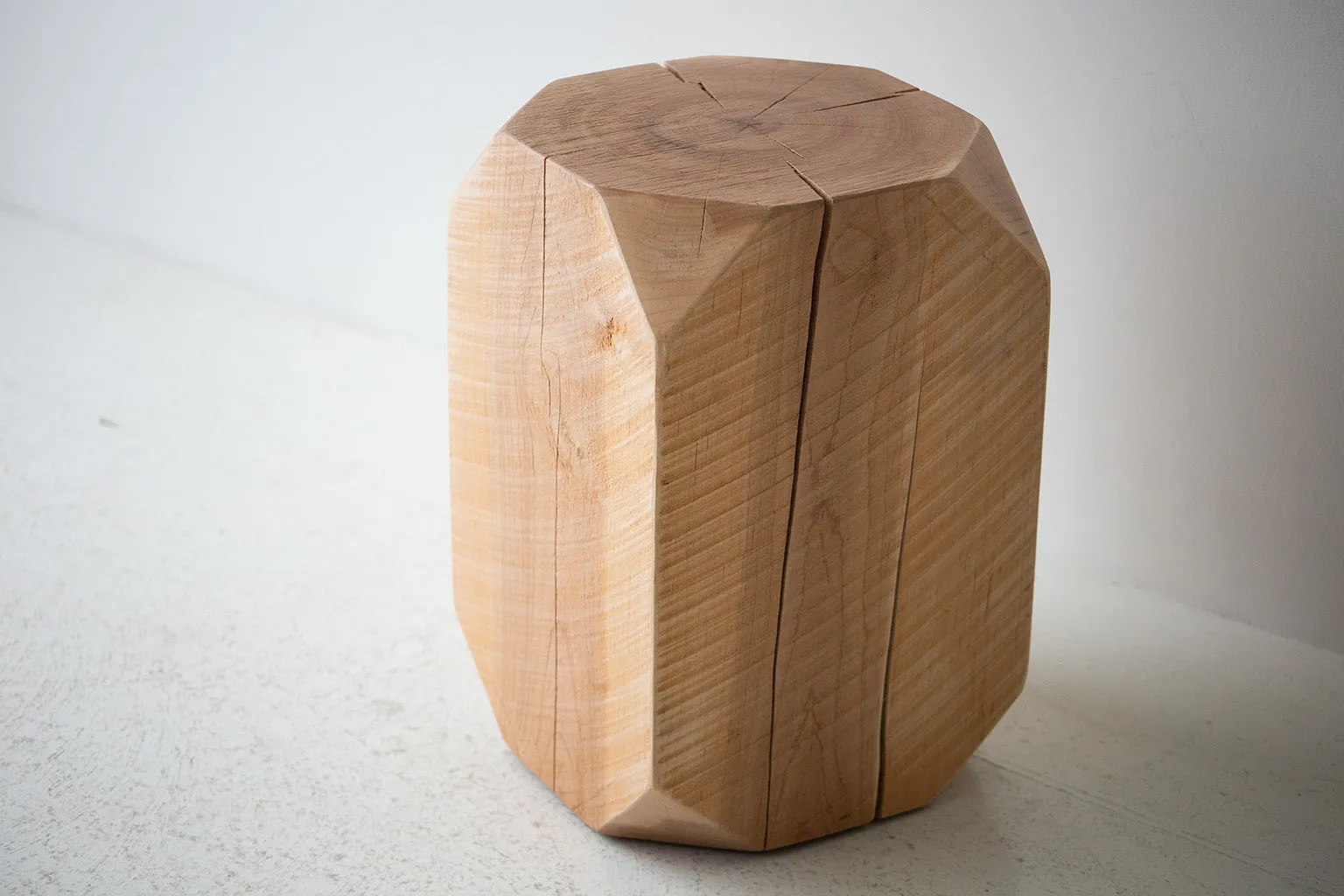 Modern Wood Stool - The Dublin - 2722