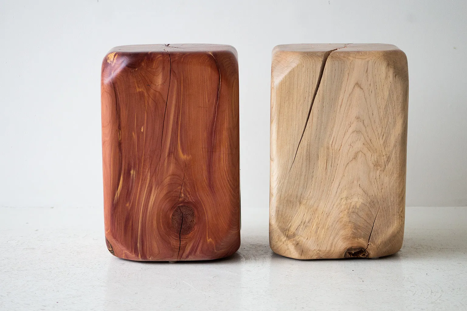 Modern Wood Stool - The Dublin - 2722