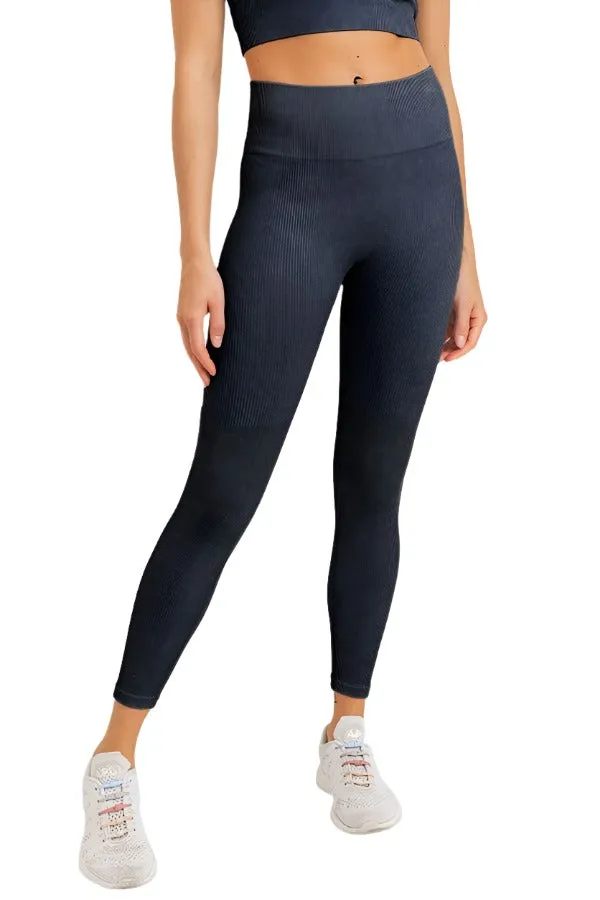 Mono B Ribbed Seamless Leggings APH3126