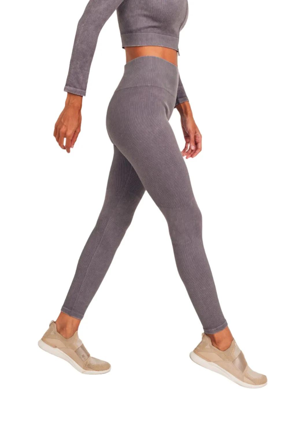 Mono B Ribbed Seamless Leggings APH3126