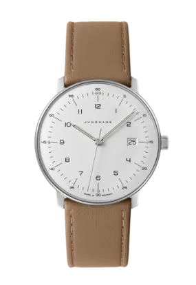 Montre Junghans - Max Bill Quarz veau camel