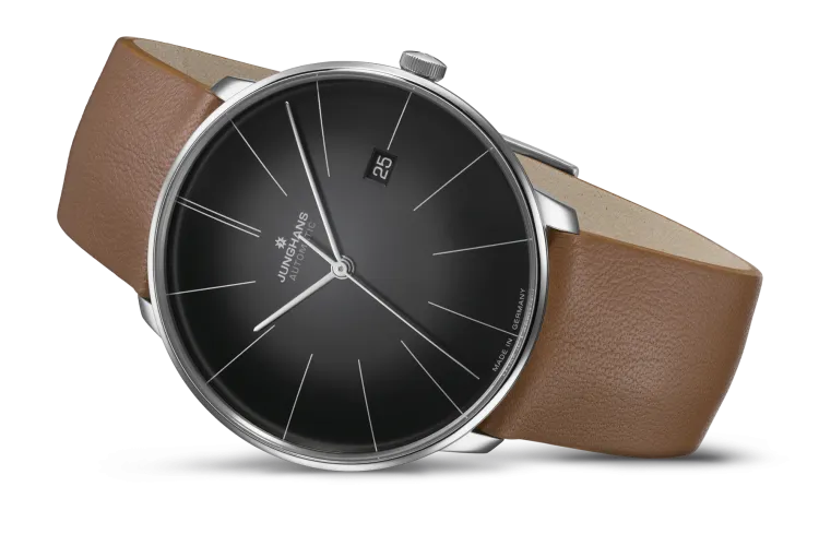 Montre Junghans - Meister Fein Automatic marron cadran noir