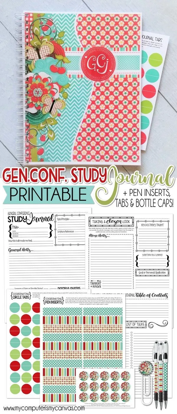 NEW General Conference Study JOURNAL {For HER} PRINTABLE