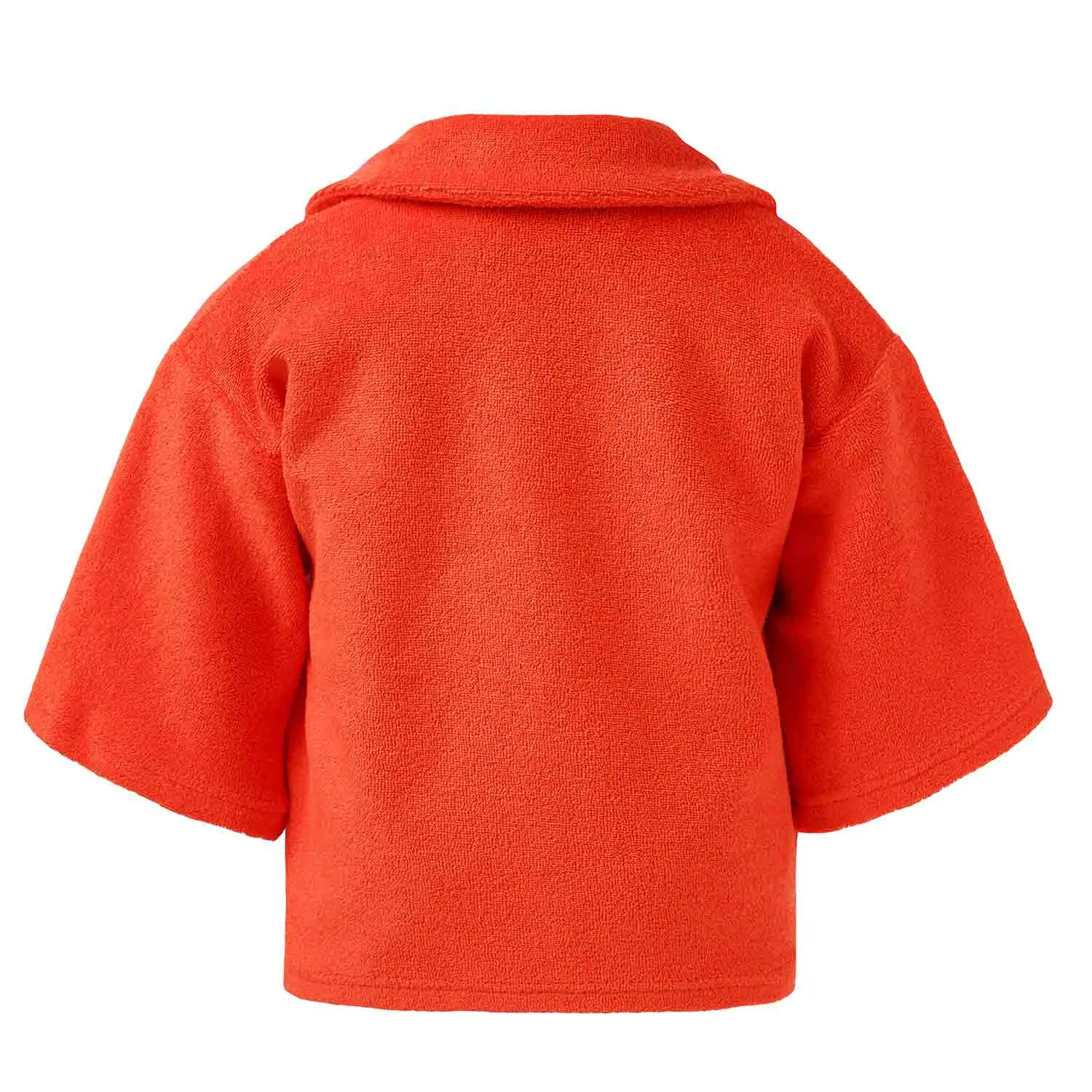 Oranje teddy kimono babyjack 