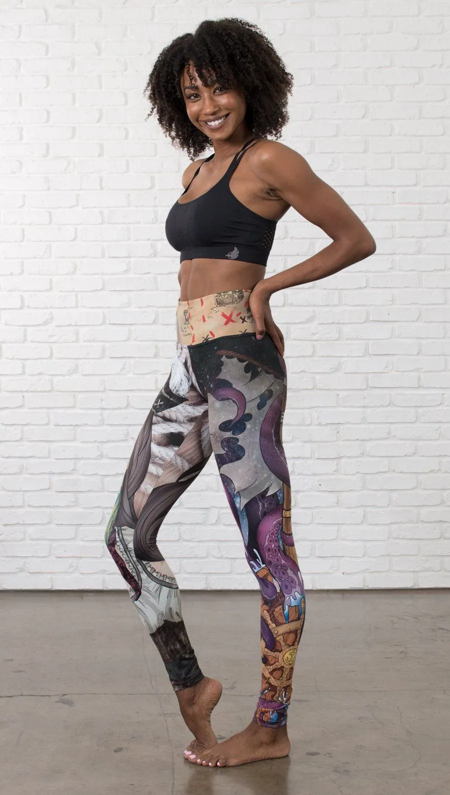 Pirate MASHUP - Athleisure Leggings