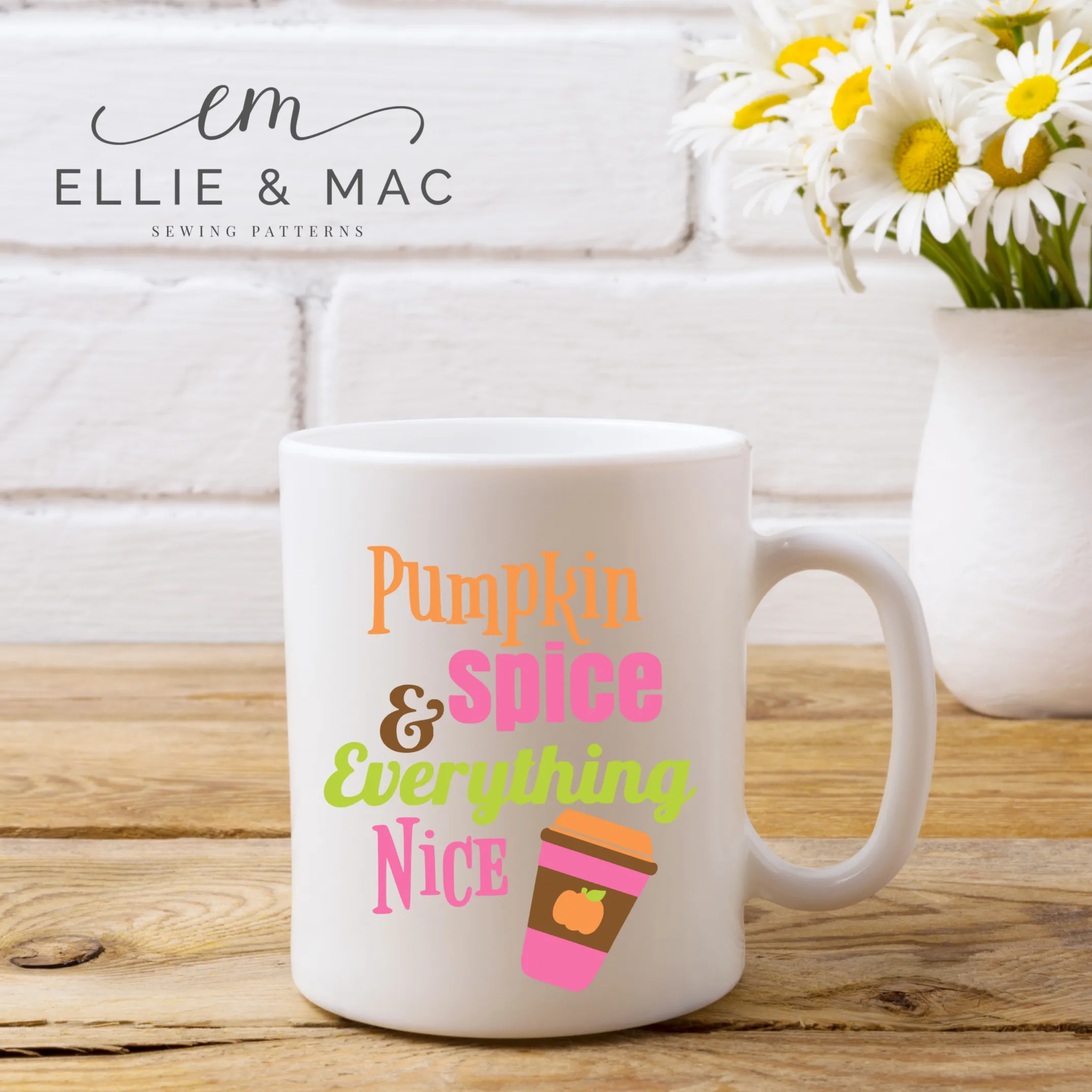 Pumpkin Spice & Everything Nice SVG Cutting File