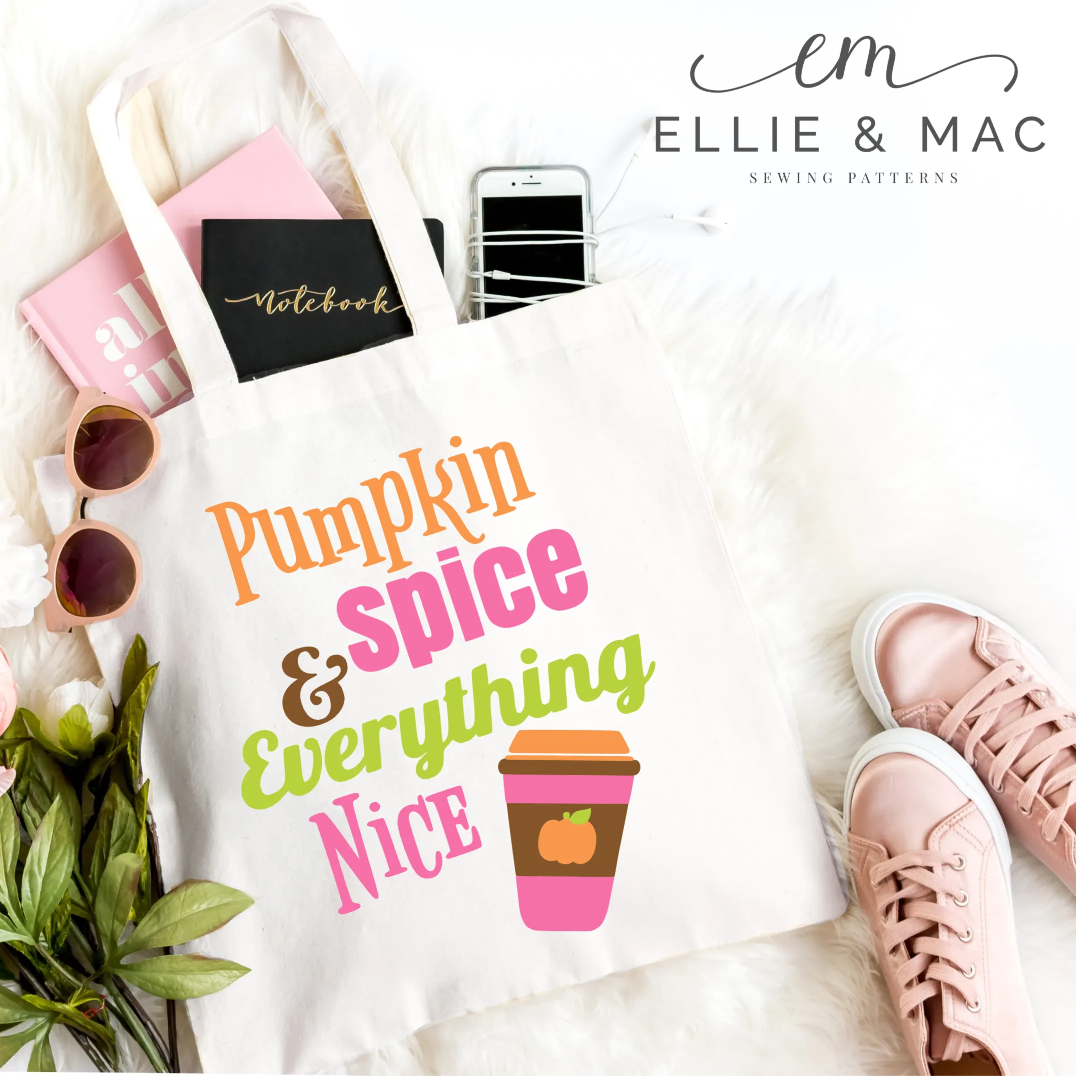 Pumpkin Spice & Everything Nice SVG Cutting File