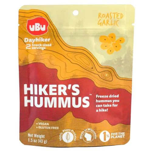 Roasted Garlic Hiker's Hummus by uBu Foods