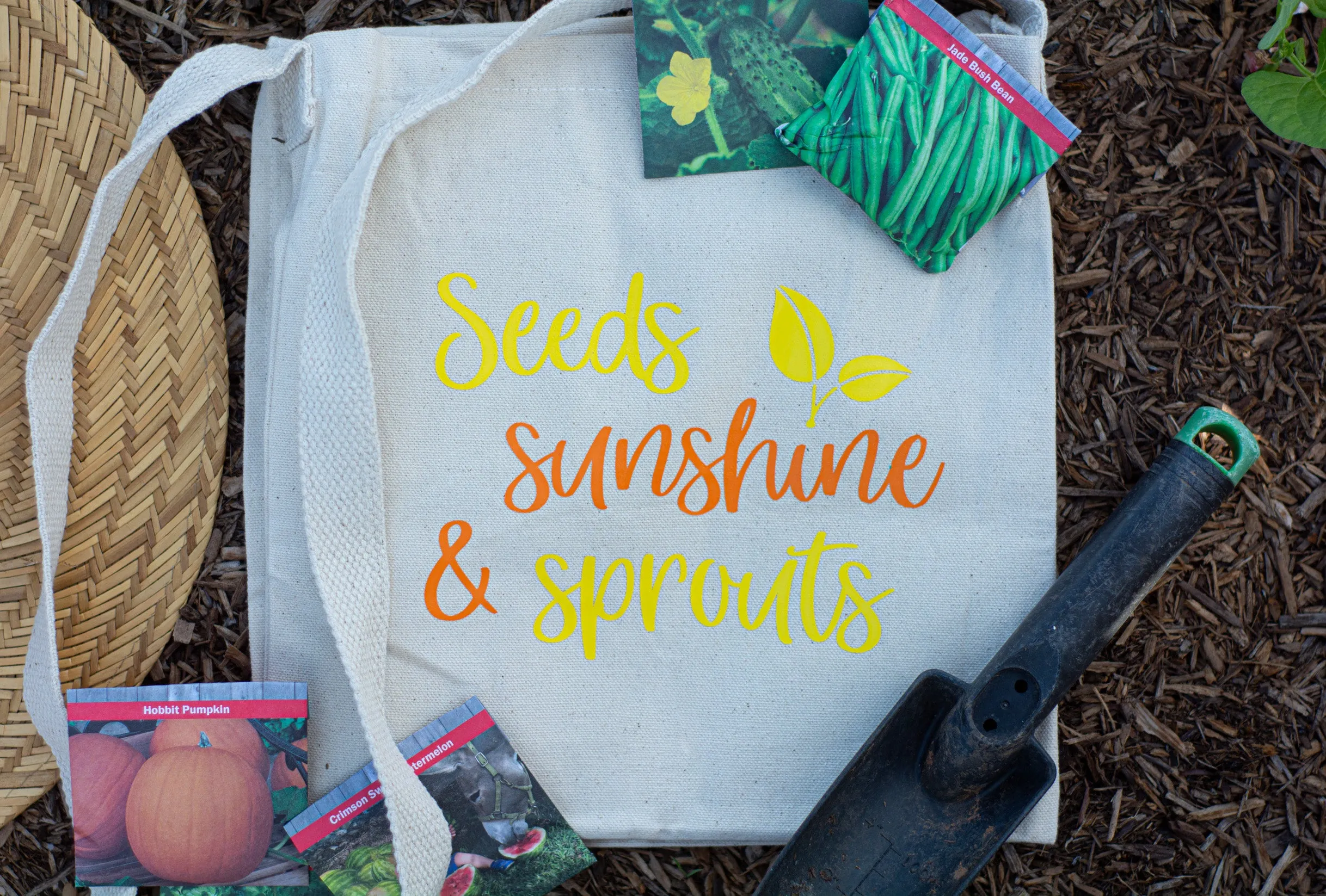 Seeds Sunshine & Sprouts Cut File