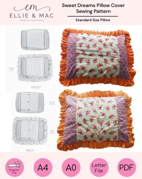 Sweet Dreams Pillow Cover Pattern